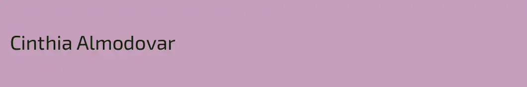 Cinthia Almodovar